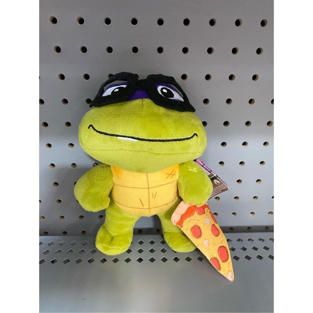 TMNT Teenage Mutant Ninja Turtles Mutant Mayhem Donatello Plush 8" Toy
